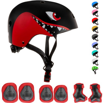 Niftii Kids Helmet with Pads Adjustable Multi-Sport Complete Safety Gear for Cycling, Skateboarding & Scooting Boys & Girls
