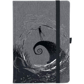 Nightmare Before Christmas Moonlight Madness A5 Notebook Grey/Black (A5)