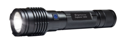 NightSearcher Explorer 1200 Lumens, Ultra, Lightweight Rechargeable Torch