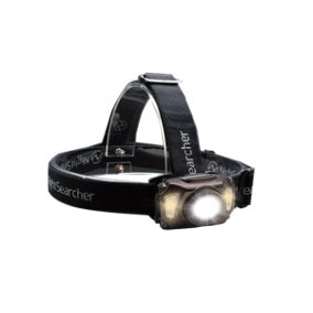 NightSearcher LightWave 700R ,  700 Lumens  Rechargeable Head Torch with Zoom Beam and Motion Sensor Control