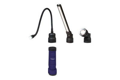 NightSearcher Tri, Spector ,  80 / 300 / 600 Lumens  3in1 Rechargable Inspection Light Kit With Magnetic Base