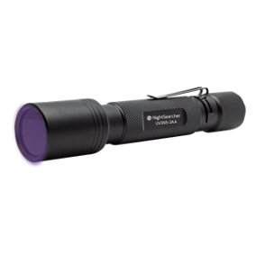 NightSearcher UV 365nm, 1xAA Battery High Powered Ultraviolet Torch
