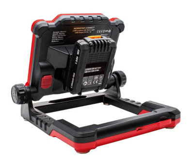 NIGHTSEARCHER WORKSTAR CONNECT , 3000 LUMENS WORKLIGHT POWERED BY