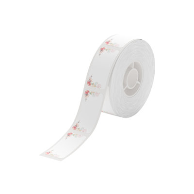 NIIMBOT D Range 12x22mm Spring Red Thermal Labels, Roll of 250