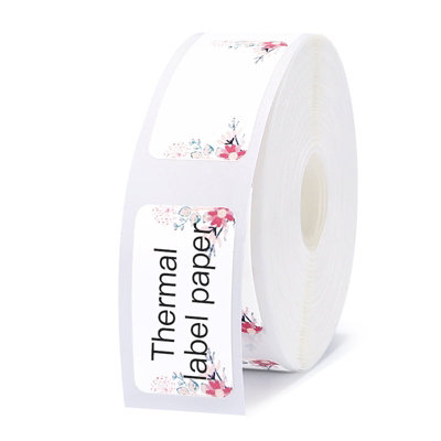NIIMBOT D Range 12x22mm Spring Red Thermal Labels, Roll of 250