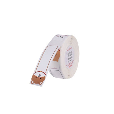 NIIMBOT D Range 14x50mm Cute Puppy B Thermal Labels, Roll of 125