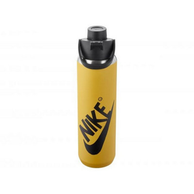 Nike Hypercharge Water Bottle Yellow Black One Size