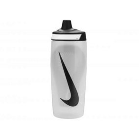 Nike Refuel Gripped Water Bottle Natural/Black (One Size)