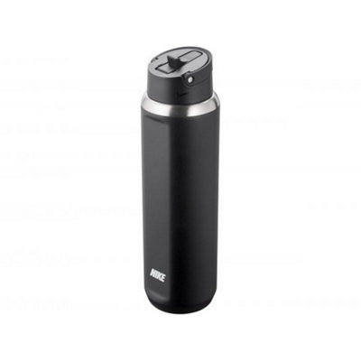 Nike Stainless Steel Water Bottle Black One Size