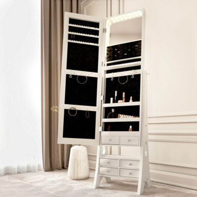 Makeup armoire deals