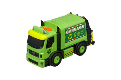 Remote garbage clearance truck