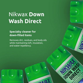 Nikwax 300ML Down Wash for cleaning your Down filled clothing