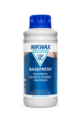 Nikwax BaseFresh 1 Litre Deodorising Cleaner and Conditioner, Blue, One Size