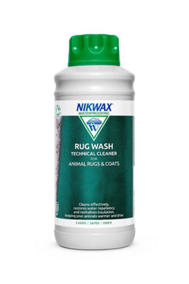 Nikwax Rug Wash 1 Litre For Cleaning Horse Rugs, Animal Clothing & Bedding