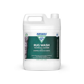 Nikwax Rug Wash 5 Litre For Cleaning Horse Rugs, Animal Clothing & Bedding