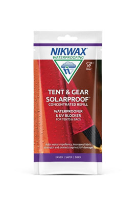 Nikwax Tent And Gear Solarproof Concentrate  150 ml Pouch Twin Pack 150ml x 2