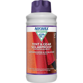 Nikwax Tent And Gear Solarproof Concentrate, Clear, 1 Litre