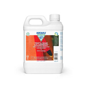 Nikwax Tent & Gear SolarProof 2.5 Litre, Spray on waterproofer and UV protector