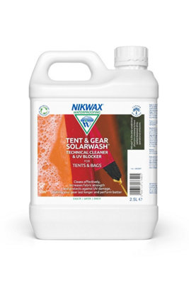 Nikwax Tent & Gear SolarWash 2.5 Litre For cleaning and UV protection