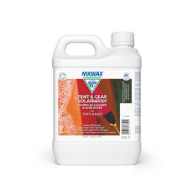 Nikwax Tent & Gear SolarWash 2.5 Litre For cleaning and UV protection