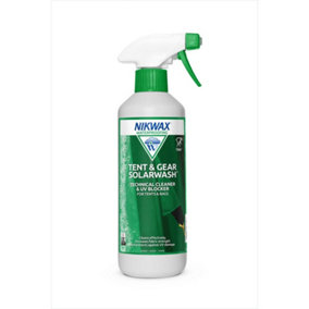 Nikwax Tent & Gear Solarwash, Spray Cleaner For all your Outdoor and Garden Equipment