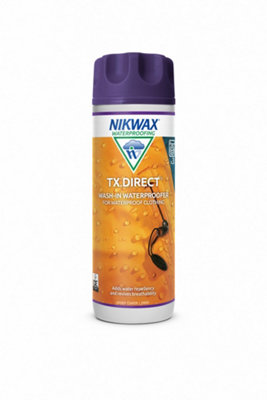 Nikwax Tx Direct Wash In Waterproofer for Waterproof Clothing, 300ml