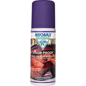 Nikwax Visor Proof, Spray on waterproofer for your Helmet Visor