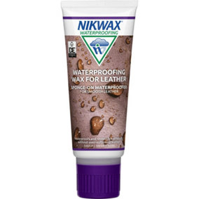 Nikwax Waterproofing Wax for Leather Cream, 60 ml Single tube