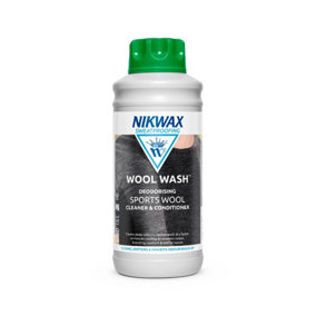 Nikwax Wool Wash : 1litre For cleaning and conditioning wool