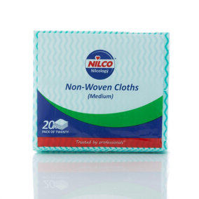 Nilco All Purpose Food Bar Green Colour Coded Clean Cloths 30x35cm NCA004