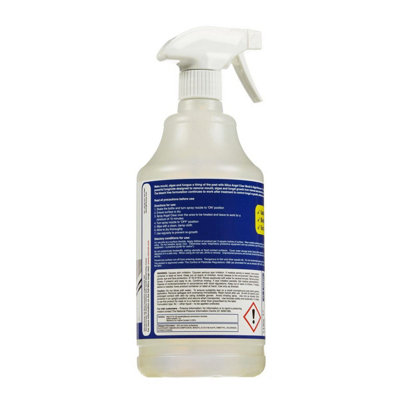 Nilco Angel Clear 1L Mould Algae Remover Cleaner Walls Tiles PVC Patios 1 Litre