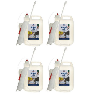 Nilco Angel Clear 20L Mould & Algae Remover Cleaner For Walls Tiles PVC Patios