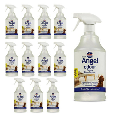 Nilco Angel Odour 12L Super Deodoriser Foul Odour Remover Eliminator 12x 1 Litre