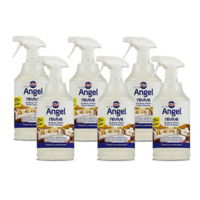 Nilco Angel Revive 6L Outdoor Fabric Foam Cleaner Dirt Stain Remover 6x 1 Litre
