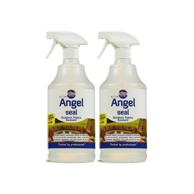 Nilco Angel Seal 2L Outdoor Fabric Sealant Waterproof Furniture Re-Seal 2x 1L