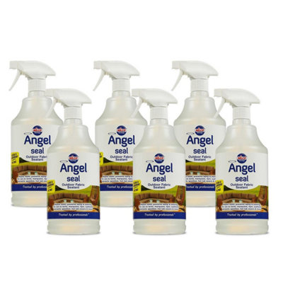 Nilco Angel Seal 6L Outdoor Fabric Sealant Waterproof Furniture Re-Seal 6x 1L