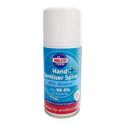Nilco Hand Sanitiser Antibacterial Sanitising Spray - 150ml x 4