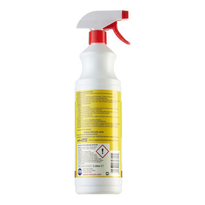 Nilco Kitchen Grease Buster Cleaner Spray 1L x6 Antibacterial Degreaser 6 Litres