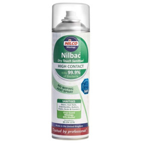 Nilco Nilbac Dry Touch Sanitiser High Contact 500ml