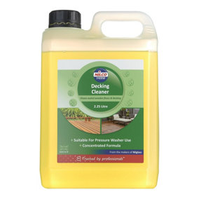Nilco SVTN225DECK 2.25L Garden Decking Cleaner 2.25 Litre Concentrated x 2