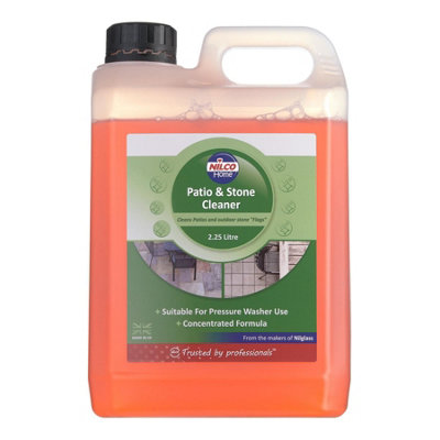 Nilco SVTN225PSTN 2.25L Garden Patio & Stone Cleaner 2.25 Litre Concentrated x 3