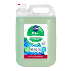 Nilco Virus Control Micro Fog Liquid - 5L Cleaner & Sanitiser 5 Litres Treatment