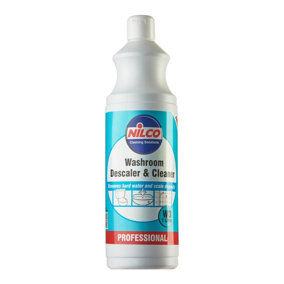 Nilco Washroom Descaler Bathroom Spray - 1L x6 Hard Water Treatment 6 Litres 6L