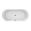 Nile White Freestanding Acrylic Bath (L)1675mm (W)780mm