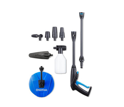 Nilfisk Jet Washer Titan 120 Corded Pressure Washer with 7 accessories 1400W