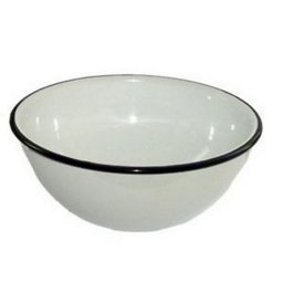 Nimbus White/Dark Blue Cereal bowl Packof 1