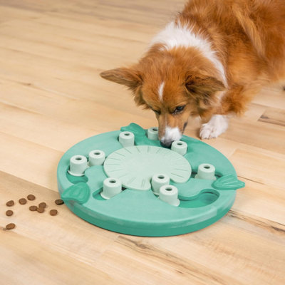 Nina Ottosson Dog Treat Puzzle toy Dispenser  by Outward Hound Dog Worker Green Interactive Puzzle Price Comparisons | Compare The Build