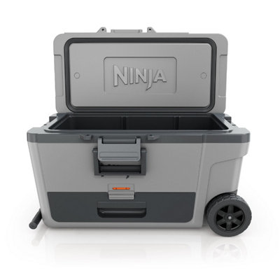 Ninja FrostVault Wheeled Cool Box 65QT/61L with Dry Zone, Slate Grey ...