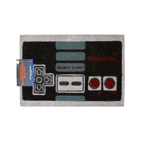 Nintendo Clic NES Controller Outdoor Door Mat Multicoloured (One Size)