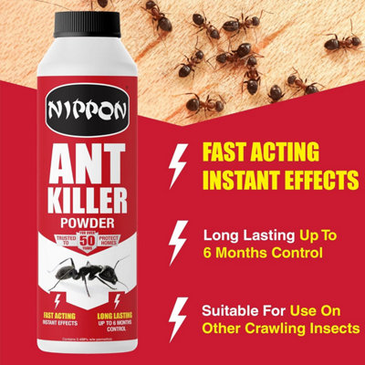 Nippon Ant Killer Powder 300g Fast Acting Ant and Insect Control for ...